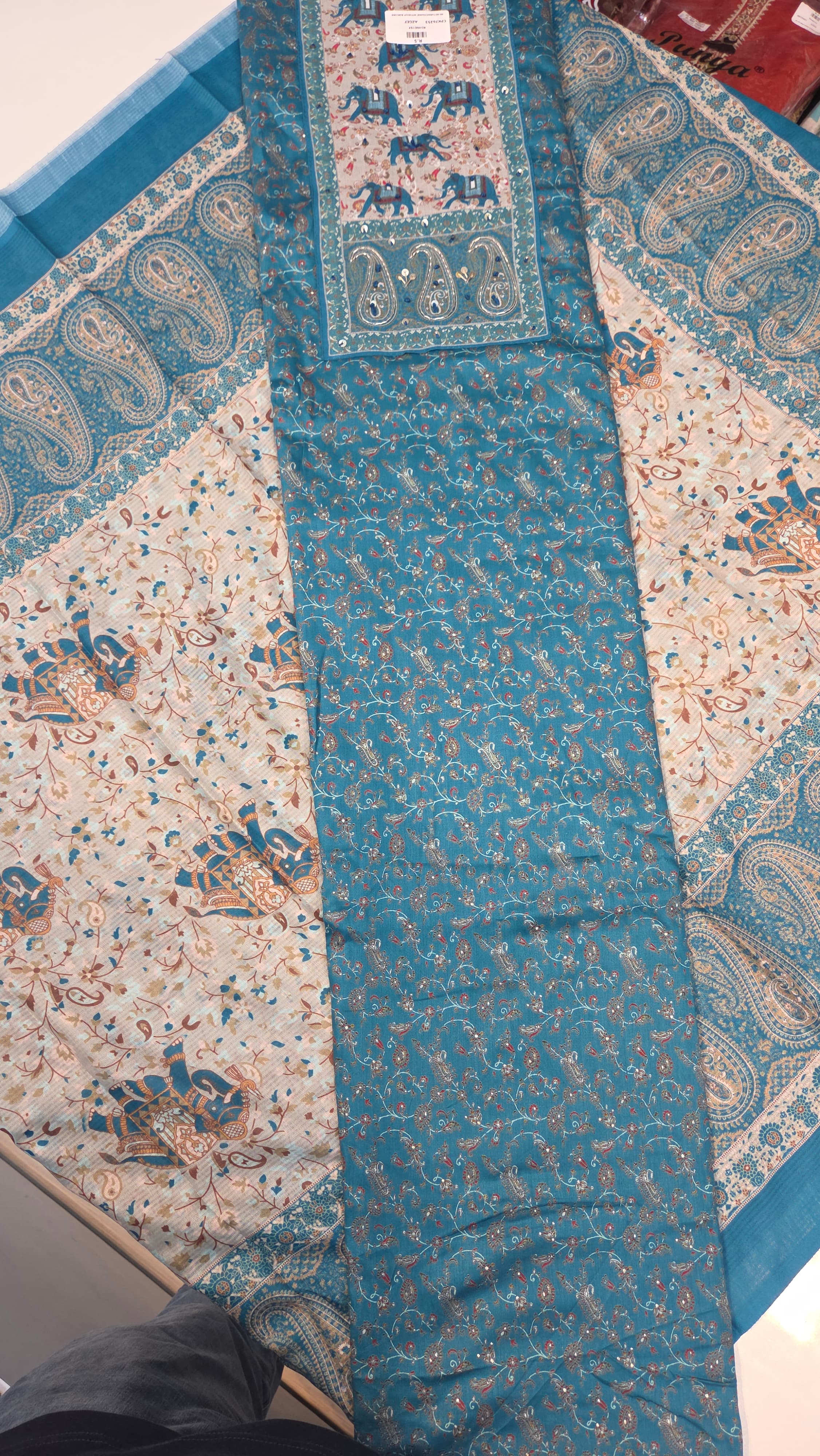 Cotton Linen Kurta Set
