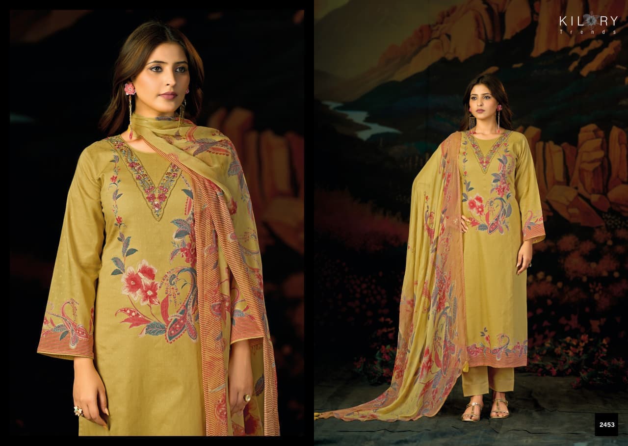 Lime Green & Yellow Garden Kurta Set